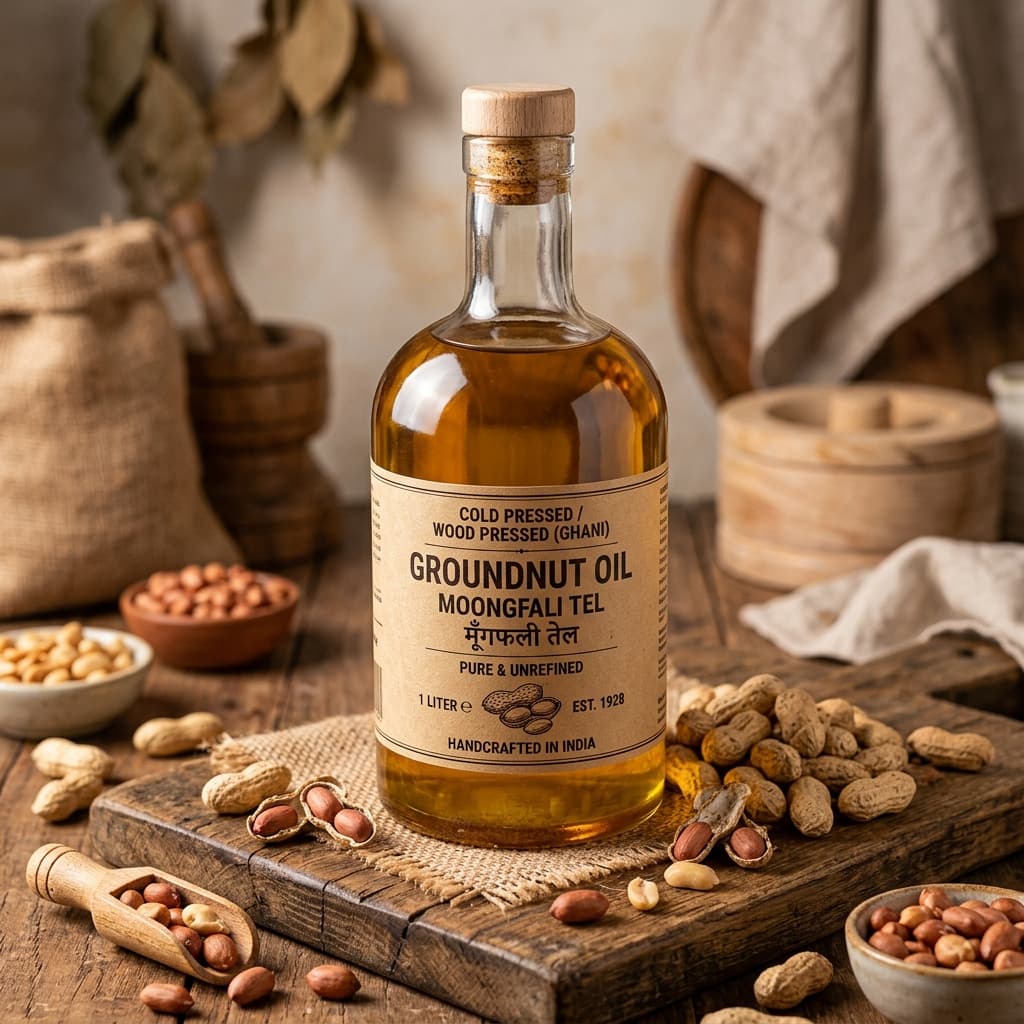 Pure Groundnut Oil (Peanut Oil)